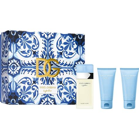 dolce gabbana light blue eau de toilette gift set|light blue dolce gabbana mujer.